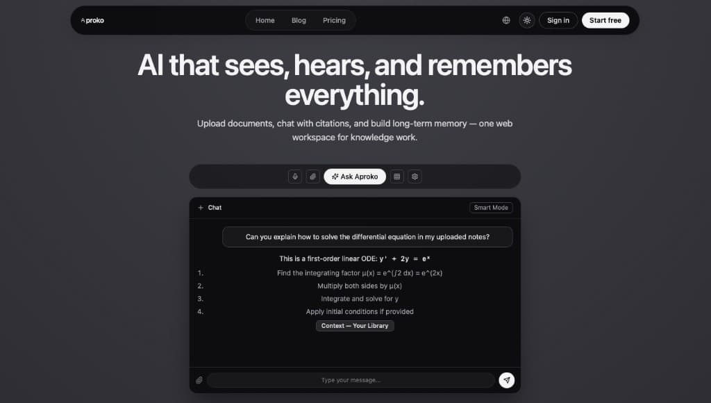 Aproko AI preview