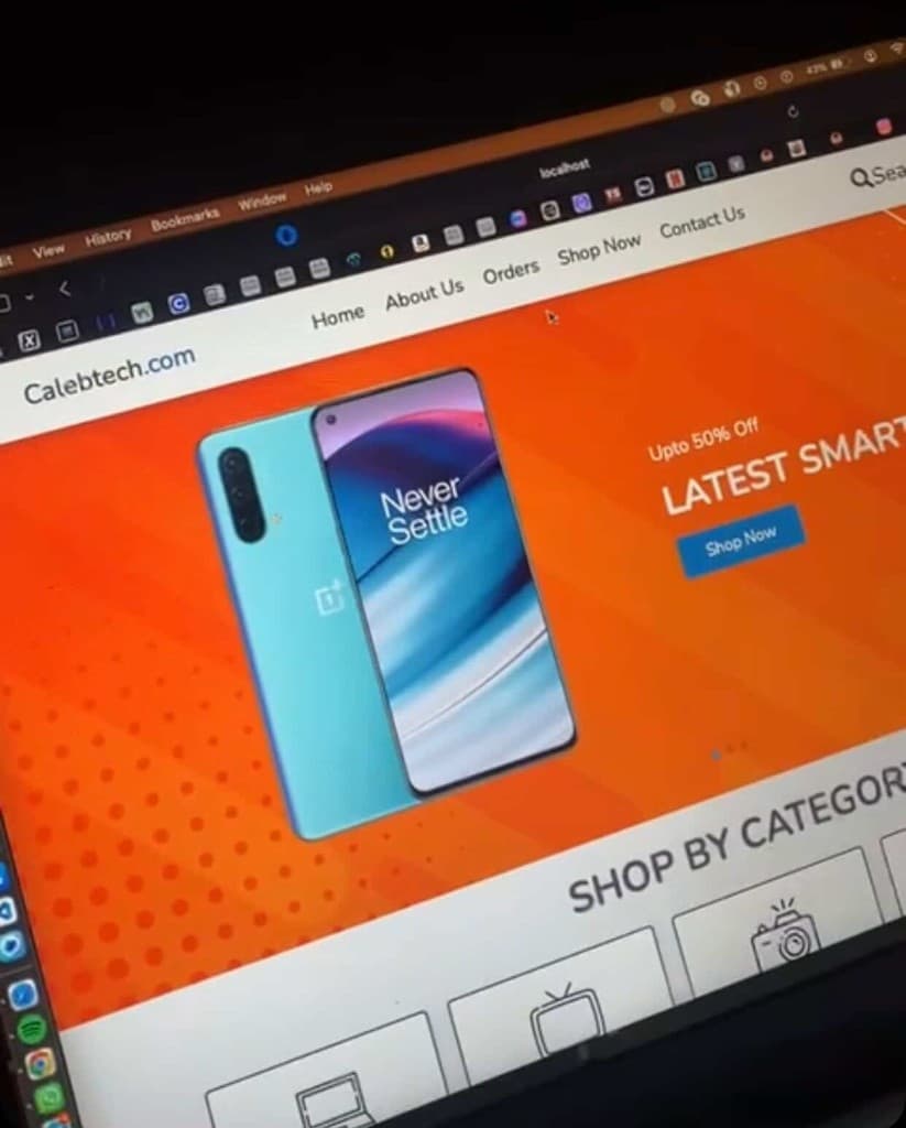 E-commerce Website preview
