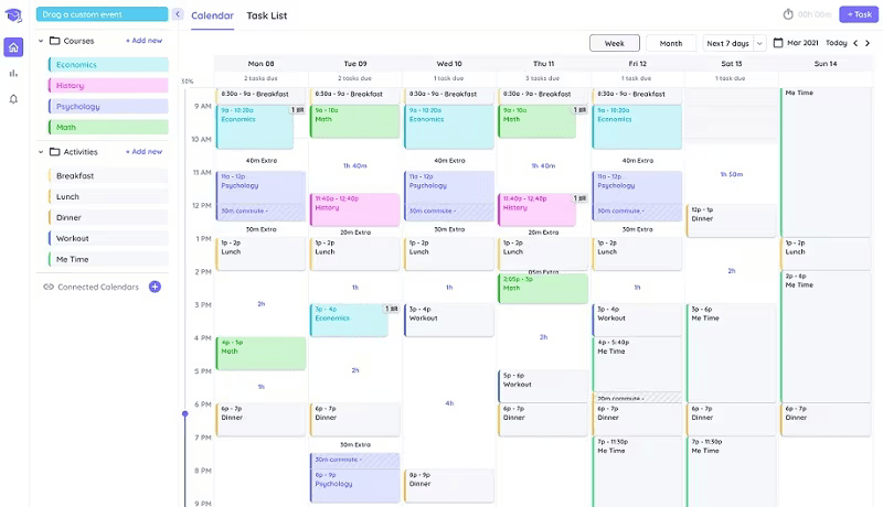 Study Planner — Microservices preview